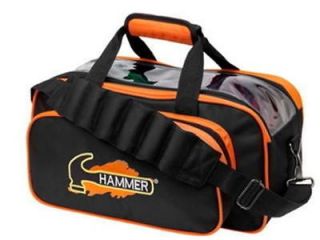 Hammer 2 Ball Shoulder Tote Bowling Bag ORANGE NEW