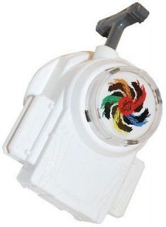 BEYBLADE TAKARA METAL FUSION LIMITED EDITION WHITE REV UP LAUNCHER
