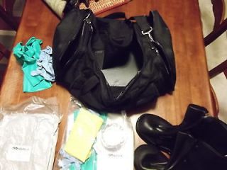 RARE   NEW WITH DUFFLE BAG HAZMAT SUIT BOOTS KIT GLOVES NORTH BOOTS