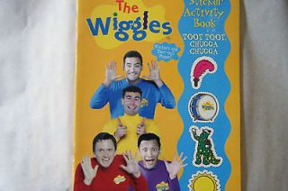 Wiggles Toot Toot,Chugga Chugga reward Sticker Coloring Activity Book