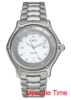 Ebel Discovery Stainless steel Mens Watch 9083913 03F60P