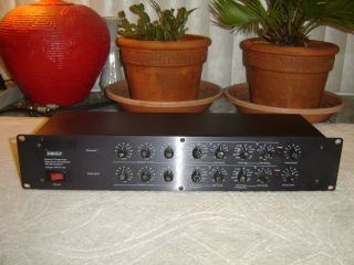 Ashly XR77/18, Stereo Three Way Electronic Crossover, 18dB/Octave
