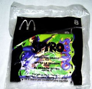 Happy Meal Toy, #8 SPYRO The Dragon Electronic Game Toy, NEW