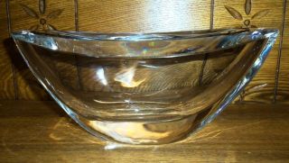 Strombergshytt an Solid Art Glass Oval Bowl