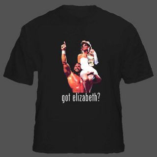 Macho Man Miss Elizabeth Wrestling T Shirt