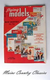 MODELS MAGAZINE Boats, Aviation, Airplane Plans, Glider, P26 A, R/C