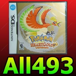 Newly listed POKEMON HEART GOLD HEARTGOLD *UNLOCKED* with ALL 493