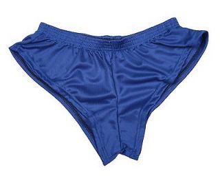 Mens (M) Royal Blue Micro Mesh Quick Dry Booty Shorts, Sprinter