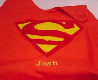 SUPERMAN DRESS UP CAPE****PERSONALIZED FREE****
