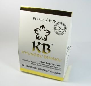 KB Kyusoku Bihaku Glutathione/Wh itening/Bleach ing Pills