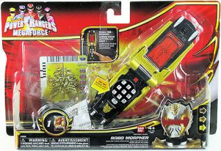 POWER RANGERS MEGAFORCE ~ ROBO MORPHER CELL PHONE ~ 35039 ~ NEW AFTER