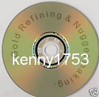 Gold, and Silver refining & Manmade nugget DVD