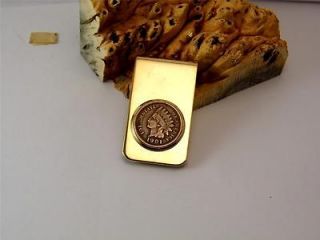 money clip indian head in Jewelry & Watches
