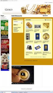 ESTABLISHED GOLD BULLION AND SILVER COIN WEBSITE FOR SALE