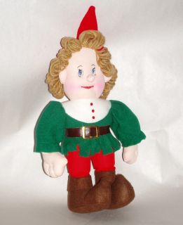 Big Boy 13 Red + Green Felt Cloth Christmas Santa Helper Elf Doll
