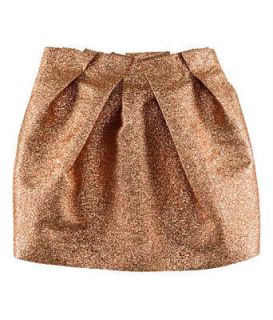ALL FOR CHILDREN Girls Gold skirt Limited Edition 7 8y SOLD OUT