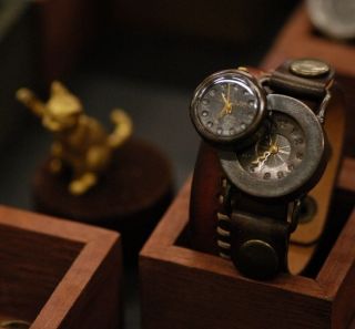 Antique SteamPunk wrist Watch  CROW 