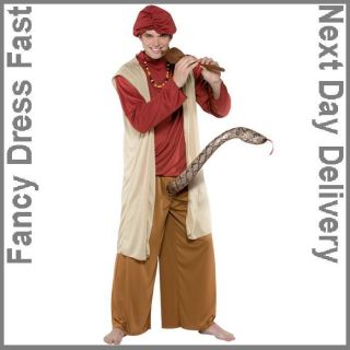 Adult Snake Charmer Humour Costume Std Fancy Dress