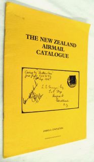 The New Zealand Airmail Catalogue by James Stapleton Stamp Collecting