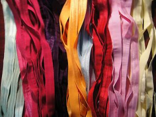 FOLDOVER Shiny Satin elastic binding 40 yards 8 Colors