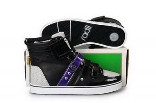 Radii Footwear 420 Top Shoe Black/Grey/Purple