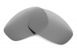 New VL Polarized Smoke Grey Replacement Lenses for Oakley Split Jacket