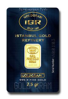 Gram 9999 24K GOLD Premium Bullion Bar Ingot w/ authenticity