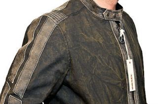 Diesel Lijagard Leather trim Jacket Mens Jacket size M NWT