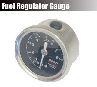 Universal SARD Liquid Filled Fuel Pressure Gauge Turbo Fuel Regulator
