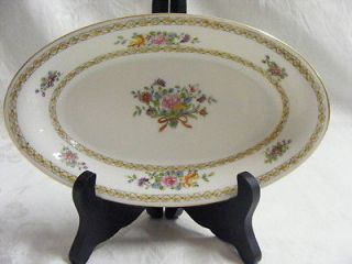 Vintage Nippon China 10th Mark White with Floral Boquet Relish Celery