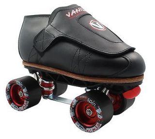 Skates Vanilla Freestyle Backspin Remix Wheels Black Skates Size 4 13