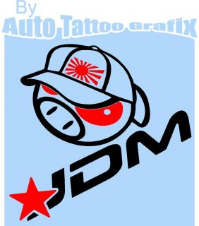 JDM DRIFT Decal Sticker Car Truck Ute Bike Surf Skate