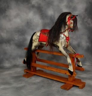 EXTRA LARGE VINTAGE COLLINSON ROCKING HORSE   IDEAL FOR CHRISTMAS