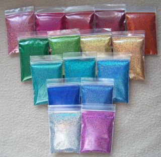 YOU PICK   Holographic Ultrafine Glitter 7 grams (0.25 oz) bag Nail