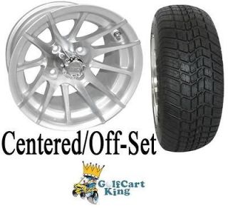 RX103 Low Profile Golf Cart 12 Wheel and Tire Combo