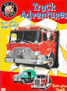 Real Wheels   Truck Adventures DVD, 2004, Gift Box With Toy