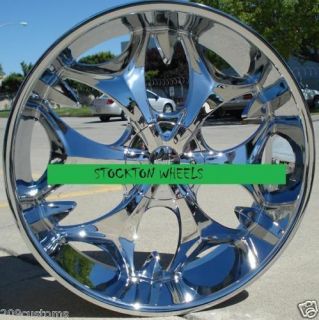WHEELS CHROME RIMS BW3 6X135 FORD EXPEDITION 2003 2004 2005 2006 2007