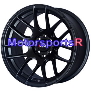 15 15x8 25 XXR 530 Flat Black Concave Rims Wheels Stance 4x100 03 04