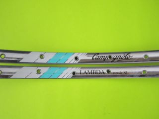 Campy Lambda Strada XL 700c 28 Tubular Rims Rim 36h Aluminium