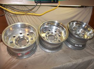 Weld Racing Forged Alloy Polished Aluminum 16x10 Wheels Rims