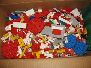 lbs Lego Lot Bulk Parts Pieces Sets Vintage Gears Wheels Blocks