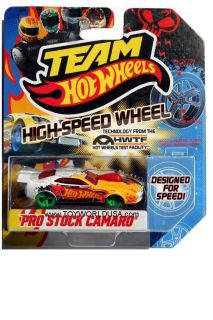 Hot Wheels High Speed Wheel Pro Stock Camaro with Green Wheels