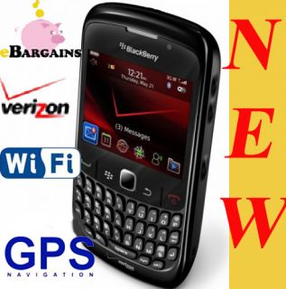 New Verizon Blackberry Rim Curve 8530 Black Cell Phone