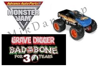 Hot Wheels Monster Jam 30th Anniversary 1 64 Diecast Truck Series 2012