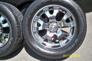 Four Goodyear Eagle GT II Tires and Rims