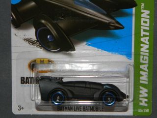 HW Hot Wheels 2013 HW Imagination 65 250 Batman Live Batmobile
