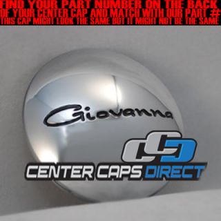 509K67 GFGK67 509K67 Giovanna Wheels Chrome Center Cap