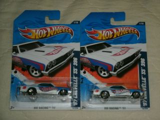 Hot Wheels Lot of 2  Exclusive Custom 67 Chevelle SS 396 with