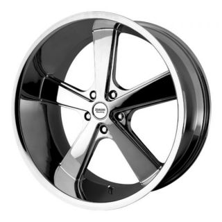 18 inch Chrome Nova Wheel Rims 5x4 75 5x120 65 Chevy S10 Blazer GMC