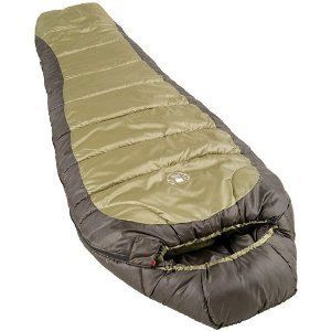 Coleman North Rim Outdoor Warm Bag 0 Degree Mummy Sleeping Camping